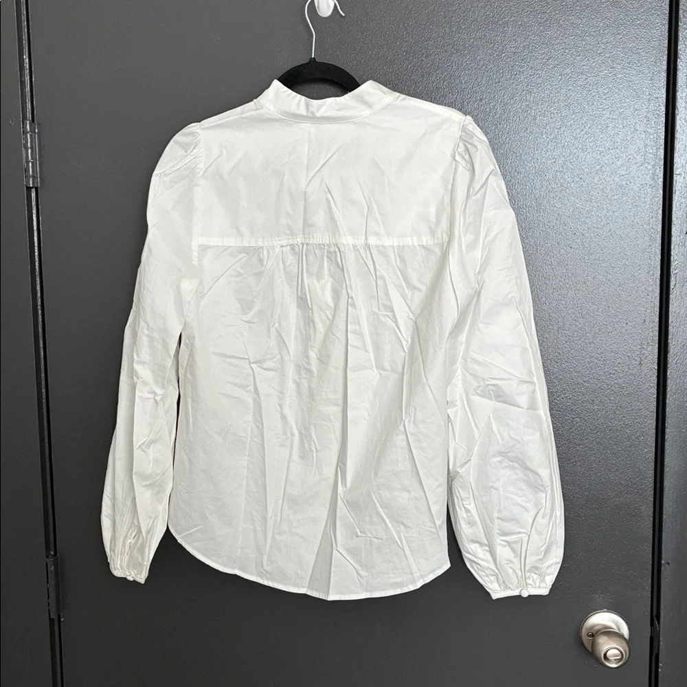 Like New Mint Velvet White Blouse Sz S - Picture 4 of 6